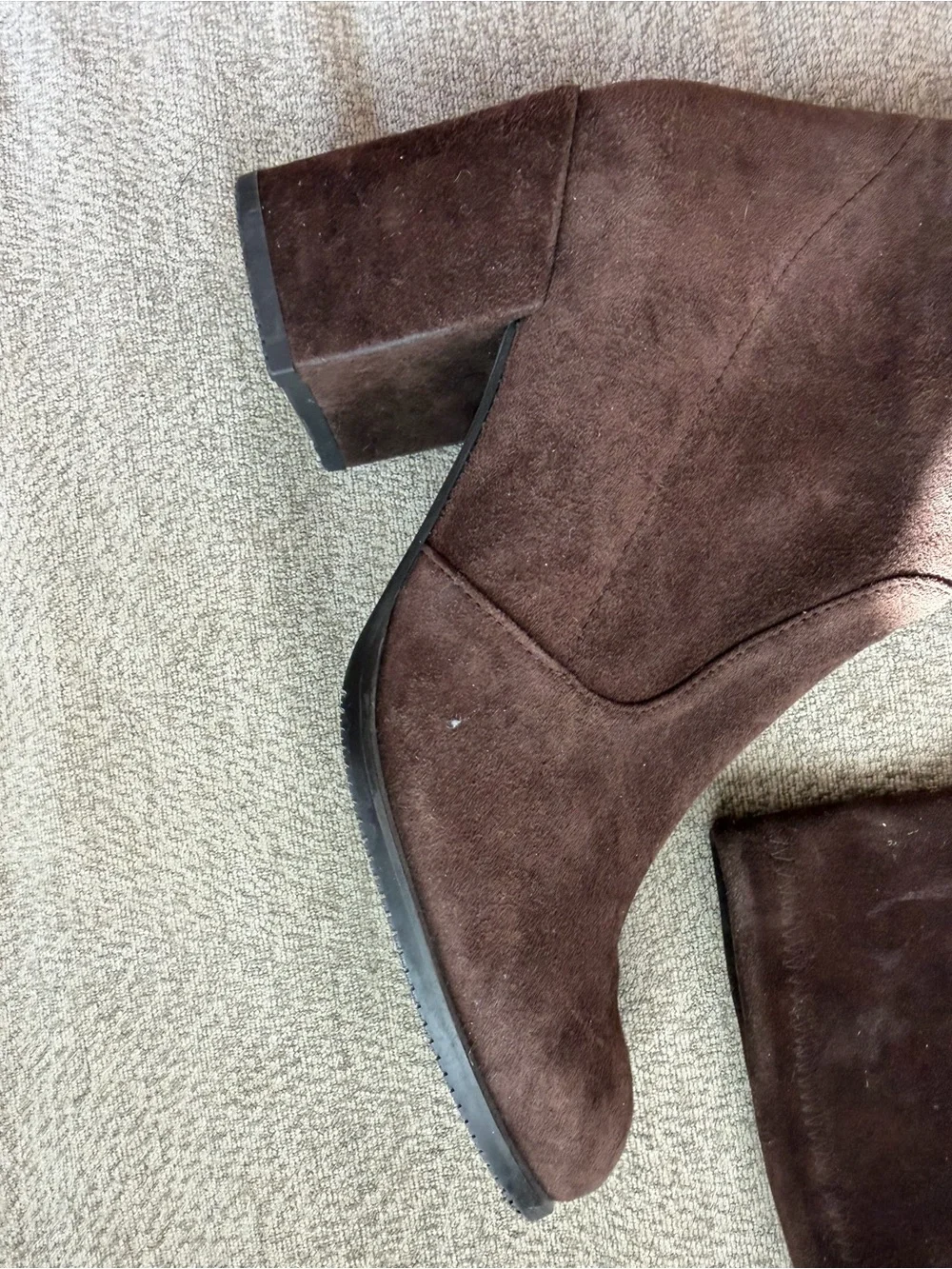 Stuart Weitzman Chocolate Brown Suede Over-the-Knee Boots size 6